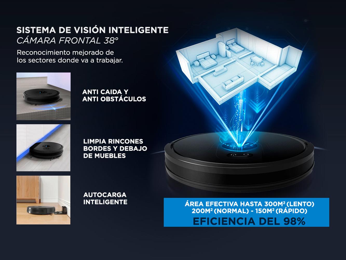 Aspiradora Robot Gadnic Z1000 Trapeadora 3 Modos 300m2 Silenciosa – Durtom