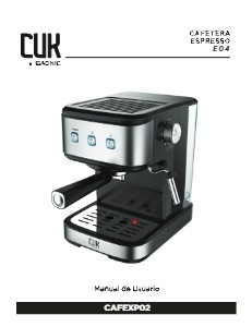 Cafetera Express Gadnic CME04 Home Pro 850W 19 Bar – Durtom